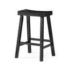 Maven Lane Vincent Backless Wooden Counter Stool 27
