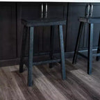 Tabouret de bar en bois sans dossier 27
