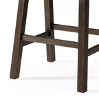 Tabouret de bar en bois sans dossier 27