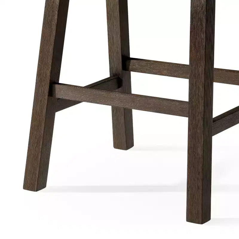 Tabouret de bar en bois sans dossier 27