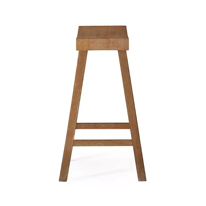 Tabouret de bar en bois sans dossier 27
