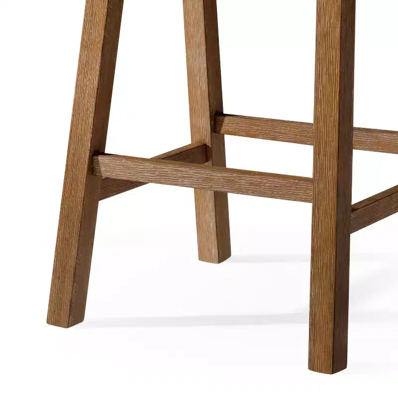 Tabouret de bar en bois sans dossier 27