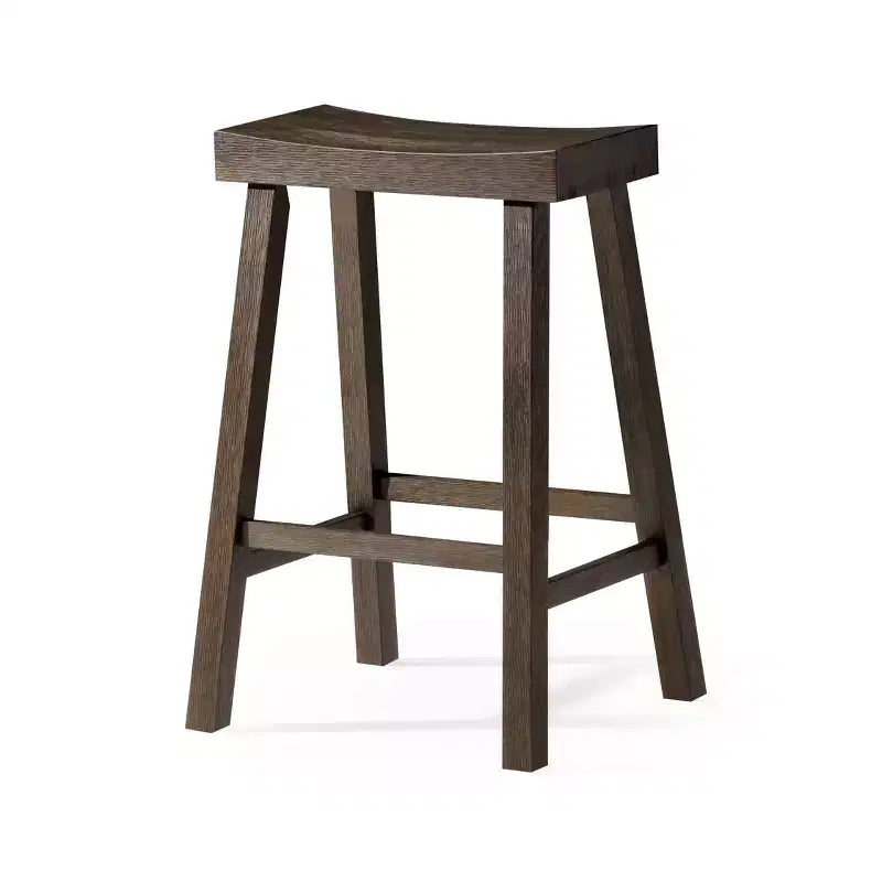 Tabouret de bar en bois sans dossier 27