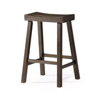 Tabouret de bar en bois sans dossier 27