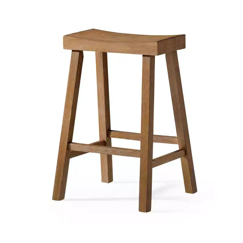 Tabouret de bar en bois sans dossier 27