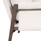 Fauteuil d'appoint moderne en velours, fauteuil rembourré de style Mid-Century avec pieds en bois d'hévéa pour salon, salle de lecture, chambre à coucher