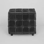 Art Leon Versatile Genuine Leather Ottoman