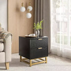 2/3/4/5/6/7 Drawer Dresser with Metal Legs, Wood Dressers Chest Organizer with Wide Storage, Modern Chest of Drawers for Bedroom, Living Room,Hallway