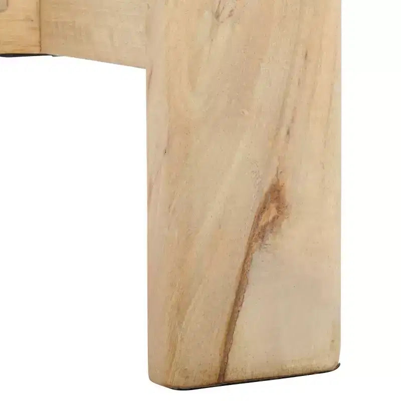 Table d'appoint en marbre - ACC3733A - Blanc/Naturel - Safavieh