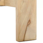 Table d'appoint en marbre - ACC3733A - Blanc/Naturel - Safavieh