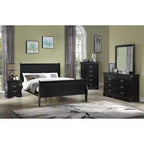 Meubles de chambre en bois massif – Commode 5 tiroirs ou table de chevet 2 tiroirs avec quincaillerie en laiton, montage facile
