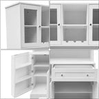 Porte d'armoire en panneau de fibres de bois - Durable, élégante, facile à installer, finition lisse, haute qualité