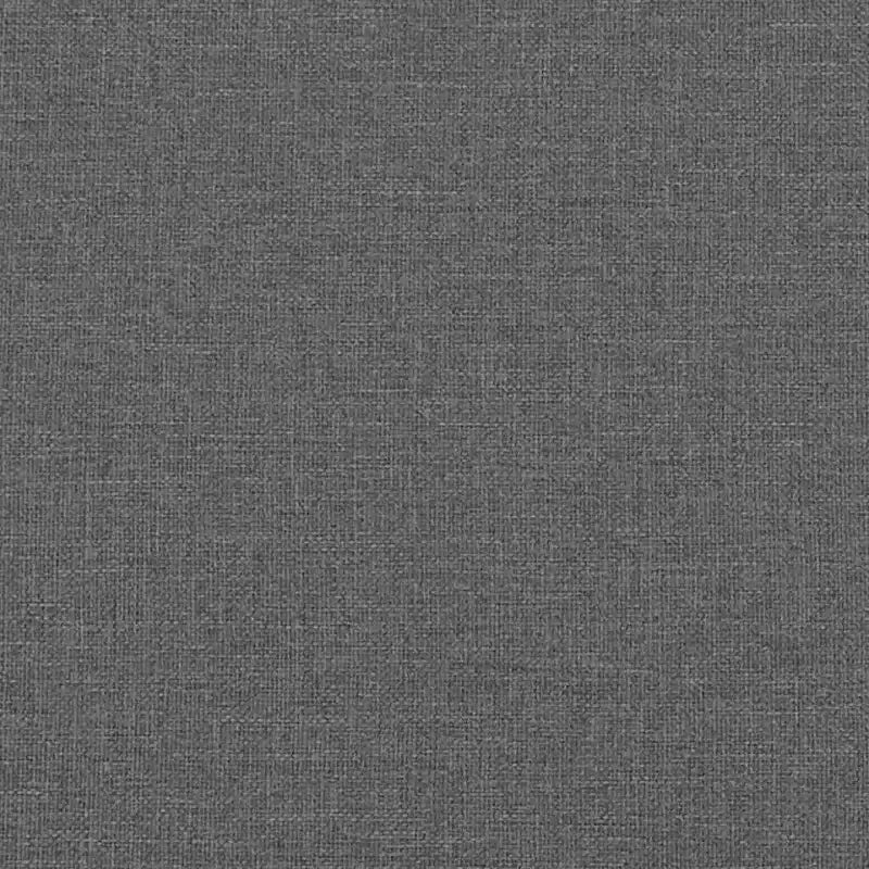 Canapé modulable en tissu gris foncé, cadre métallique durable, sections personnalisables pour salon