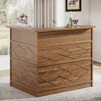 Lantine L-Shaped Bar Cabinet, 4-Tier Corner Liquor Table with Glass Holder & Storage Shelves, for Kitchen, Living Room, Home Pub