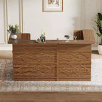 Meuble de bar en L, Table d'angle à liqueur à 4 niveaux avec porte-verres et étagères de rangement, pour cuisine, salon, bar à domicile