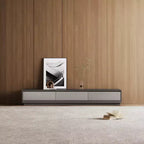 Meuble TV extensible Mid-century moderne, s'étend jusqu'à 360 cm, avec 3 tiroirs de rangement