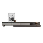 Meuble TV extensible Mid-century moderne, s'étend jusqu'à 360 cm, avec 3 tiroirs de rangement