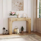 Console Table, Wooden Rectangular Sofa Table Behind The Couch, Industrial Entry Table Foyer Hallway Table, Farmhouse Entryway Tables
