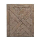 Table d'appoint rectangulaire taupe vieilli