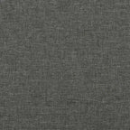 Cadre de lit gris foncé polyester Queen rectangulaire moderne