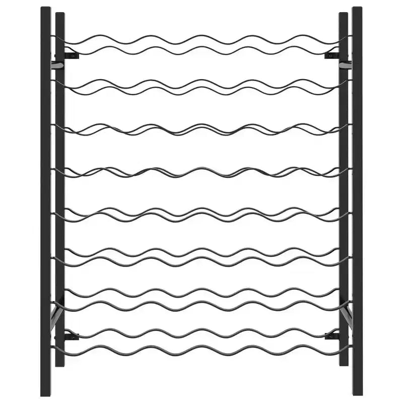 Range-bouteilles de vin, Organisateur de rangement pour garde-manger et cuisine en métal