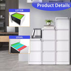 Classeur vertical à 4 tiroirs avec serrure, armoire de classement en métal avec serrure, meuble de rangement en acier pour dossiers de format A4/Lettre/Légal