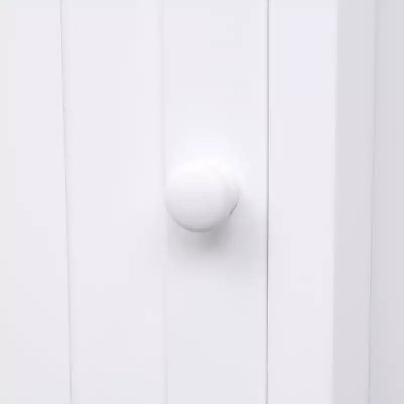 Meuble de Rangement d'Angle Autoportant pour Salle de Bain, en Bois Moderne, Triangle, avec Étagère Réglable